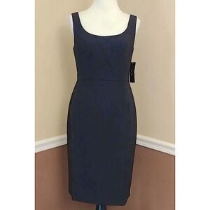 Sleeveless Form Fitted Sheath Little Black Dress by Ivy & Blu from ModCloth